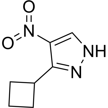 3-Cyclobutyl-4-nitro-1H-pyrazole|CS-1668059