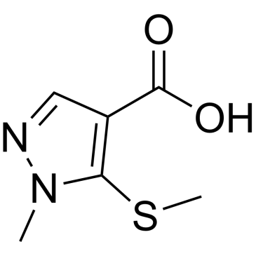 1-Methyl-5-(methylthio)-1H-pyrazole-4-carboxylic acid|CS-1669549