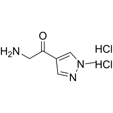 2-Amino-1-(1-methyl-1H-pyrazol-4-yl)ethan-1-one dihydrochloride|CS-1670552
