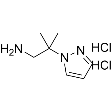 2-Methyl-2-(1H-pyrazol-1-yl)propan-1-amine dihydrochloride|CS-1670602
