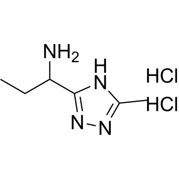 1-(5-Methyl-4H-1,2,4-triazol-3-yl)propan-1-amine dihydrochloride|CS-1670968