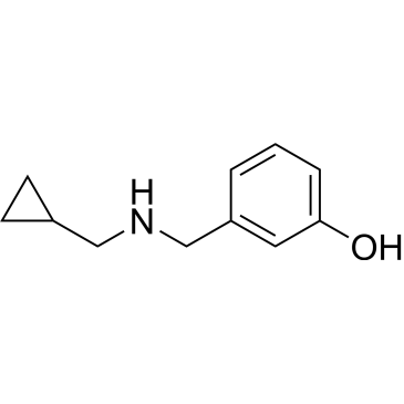 3-(((Cyclopropylmethyl)amino)methyl)phenol|CS-1671194