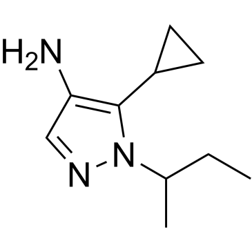 1-(Sec-butyl)-5-cyclopropyl-1H-pyrazol-4-amine|CS-1672043