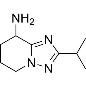 2-Isopropyl-5,6,7,8-tetrahydro-[1,2,4]triazolo[1,5-a]pyridin-8-amine|CS-1672475