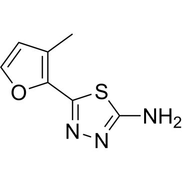 5-(3-Methylfuran-2-yl)-1,3,4-thiadiazol-2-amine|CS-1672735