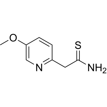2-(5-Methoxypyridin-2-yl)ethanethioamide|CS-1673182
