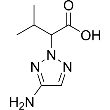 2-(4-Amino-2H-1,2,3-triazol-2-yl)-3-methylbutanoic acid|CS-1673731