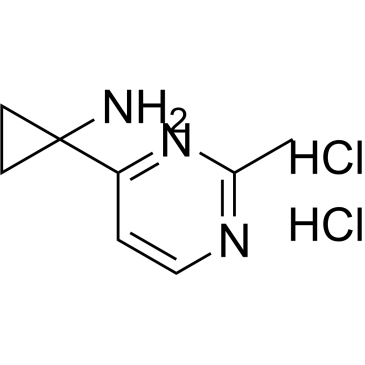 1-(2-Methylpyrimidin-4-yl)cyclopropan-1-amine dihydrochloride|CS-1674228