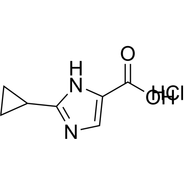2-Cyclopropyl-1H-imidazole-5-carboxylic acid hydrochloride|CS-1675128