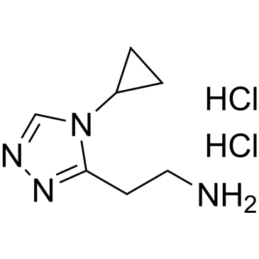 2-(4-Cyclopropyl-4H-1,2,4-triazol-3-yl)ethan-1-amine dihydrochloride|CS-1675153