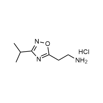 2-(3-Isopropyl-1,2,4-oxadiazol-5-yl)ethan-1-amine hydrochloride|CS-1676370