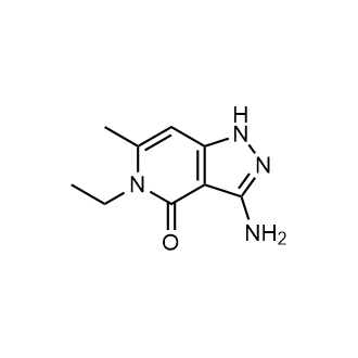 3-Amino-5-ethyl-6-methyl-1,5-dihydro-4H-pyrazolo[4,3-c]pyridin-4-one|CS-1676597