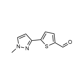 5-(1-Methyl-1H-pyrazol-3-yl)thiophene-2-carbaldehyde|CS-1676630
