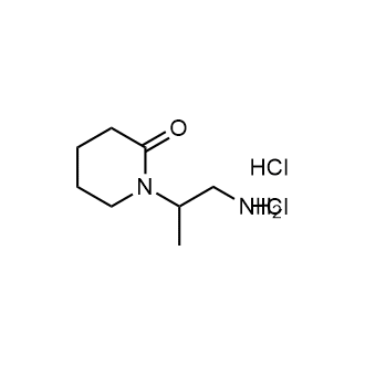 1-(1-Aminopropan-2-yl)piperidin-2-one dihydrochloride|CS-1676796