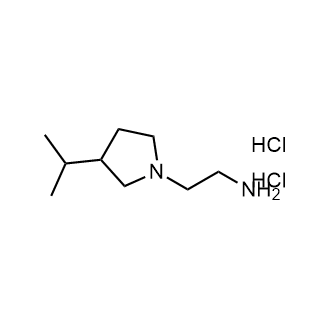 2-(3-Isopropylpyrrolidin-1-yl)ethan-1-amine dihydrochloride|CS-1676846