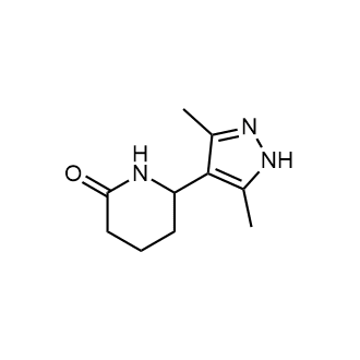 6-(3,5-Dimethyl-1H-pyrazol-4-yl)piperidin-2-one|CS-1677015