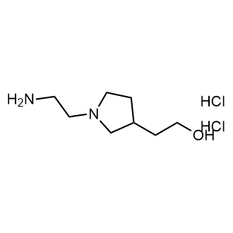 2-(1-(2-Aminoethyl)pyrrolidin-3-yl)ethan-1-ol dihydrochloride|CS-1677598