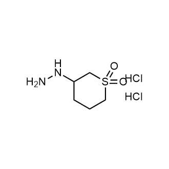 3-Hydrazinyltetrahydro-2H-thiopyran 1,1-dioxide dihydrochloride|CS-1679652
