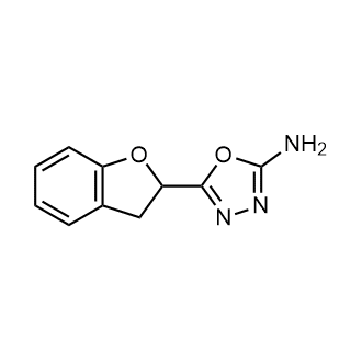 5-(2,3-Dihydrobenzofuran-2-yl)-1,3,4-oxadiazol-2-amine|CS-1680488
