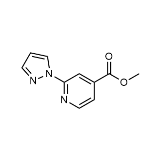 Methyl 2-(1H-pyrazol-1-yl)isonicotinate|CS-1680492