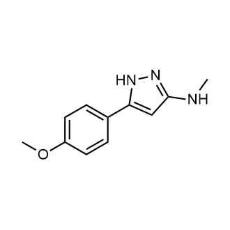5-(4-Methoxyphenyl)-N-methyl-1H-pyrazol-3-amine|CS-1680575