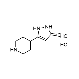 5-(Piperidin-4-yl)-1,2-dihydro-3H-pyrazol-3-one dihydrochloride|CS-1680728