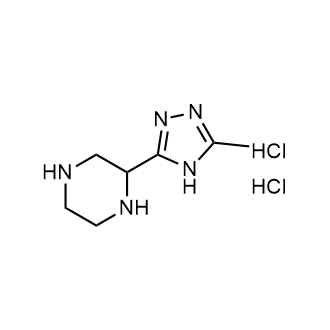 2-(5-Methyl-4H-1,2,4-triazol-3-yl)piperazine dihydrochloride|CS-1680791