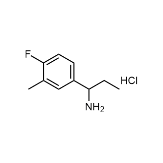 1-(4-Fluoro-3-methylphenyl)propan-1-amine hydrochloride|CS-1680799