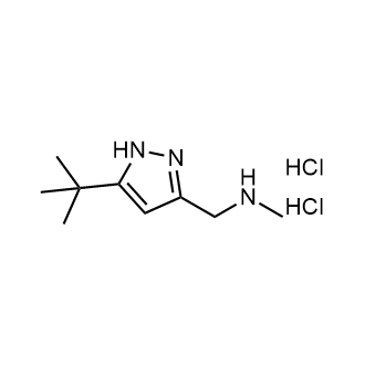 1-(5-(tert-Butyl)-1H-pyrazol-3-yl)-N-methylmethanamine dihydrochloride|CS-1680824