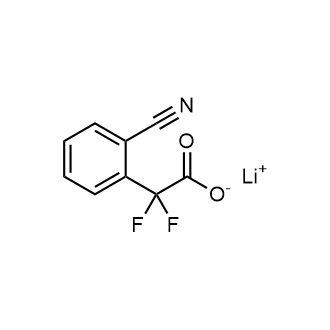 Lithium 2-(2-cyanophenyl)-2,2-difluoroacetate|CS-1680873
