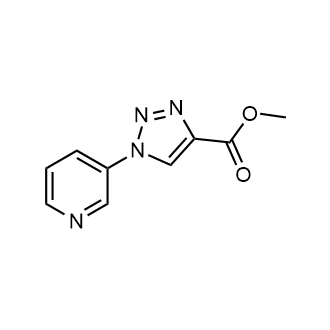 Methyl 1-(pyridin-3-yl)-1H-1,2,3-triazole-4-carboxylate|CS-1680910