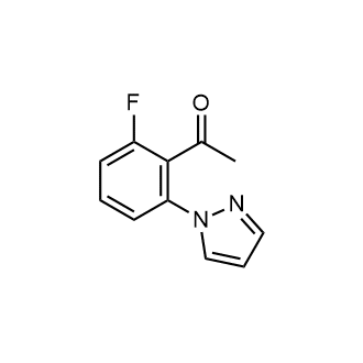 1-(2-Fluoro-6-(1H-pyrazol-1-yl)phenyl)ethan-1-one|CS-1680944
