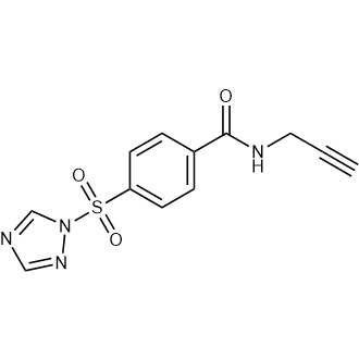 4-((1H-1,2,4-Triazol-1-yl)sulfonyl)-N-(prop-2-yn-1-yl)benzamide|CS-1681124