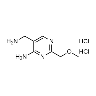 5-(Aminomethyl)-2-(methoxymethyl)pyrimidin-4-amine dihydrochloride|CS-1681153