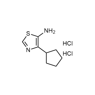 4-Cyclopentylthiazol-5-amine dihydrochloride|CS-1681271