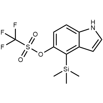 4-(Trimethylsilyl)-1H-indol-5-yl trifluoromethanesulfonate|CS-1681279