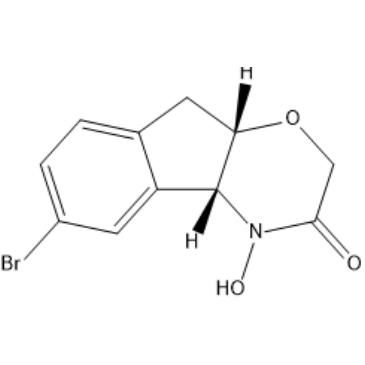 (4aR,9aS)-6-Bromo-4-hydroxy-4,4a,9,9a-tetrahydroindeno[2,1-b][1,4]oxazin-3(2H)-one|CS-1681296
