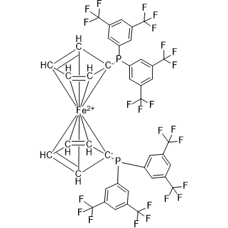 1,1′-Bis[bis[3,5-bis(trifluoromethyl)phenyl]phosphino]ferrocene|CS-1681320