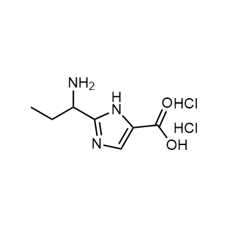2-(1-Aminopropyl)-1H-imidazole-5-carboxylic acid dihydrochloride|CS-1681581