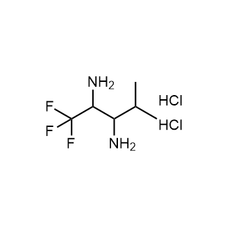1,1,1-Trifluoro-4-methylpentane-2,3-diamine dihydrochloride|CS-1682111