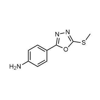 4-(5-(Methylthio)-1,3,4-oxadiazol-2-yl)aniline|CS-1682325