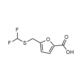 5-(((Difluoromethyl)thio)methyl)furan-2-carboxylic acid|CS-1682663