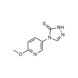 4-(6-Methoxypyridin-3-yl)-2,4-dihydro-3H-1,2,4-triazole-3-thione|CS-1682731