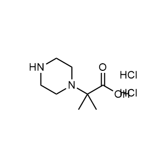 2-Methyl-2-(piperazin-1-yl)propanoic acid dihydrochloride|CS-1682858