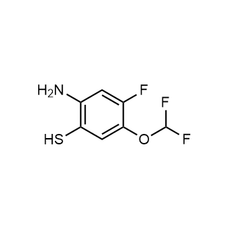 2-Amino-5-(difluoromethoxy)-4-fluorobenzenethiol|CS-1682987