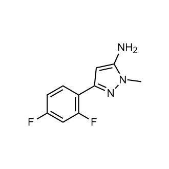3-(2,4-Difluorophenyl)-1-methyl-1H-pyrazol-5-amine|CS-1682993