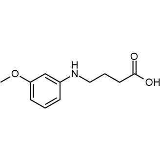 4-((3-Methoxyphenyl)amino)butanoic acid|CS-1683053
