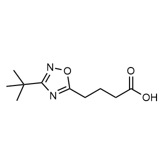 4-(3-(tert-Butyl)-1,2,4-oxadiazol-5-yl)butanoic acid|CS-1684330