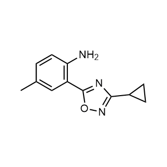 2-(3-Cyclopropyl-1,2,4-oxadiazol-5-yl)-4-methylaniline|CS-1685445