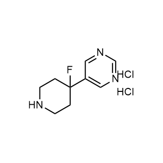 5-(4-Fluoropiperidin-4-yl)pyrimidine dihydrochloride|CS-1686327